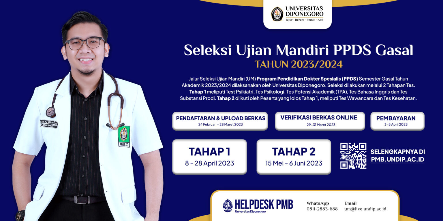 Informasi Jadwal Dan Lokasi Ujian PPDS Semester Gasal Tahun 2023 Tahap ...